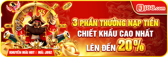 3 phần thưởng nạp tiền